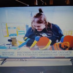 VIZIO 50" 4K UHD SEMI SMART TV WITH CHROME CAST 