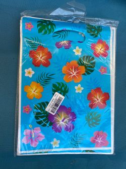 Hawaiian Luau  Party Candy Favor  Bags (50)