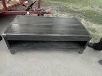 Brown Rustic Coffee Table Lift Top.