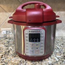 Instant Pot Viva 6 Quart Pressure Cooker – Red – Works Great