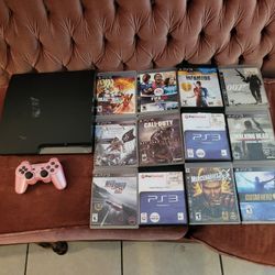 Ps3 Slim With Games 