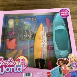 BARBIE KAYAK PLASET 
