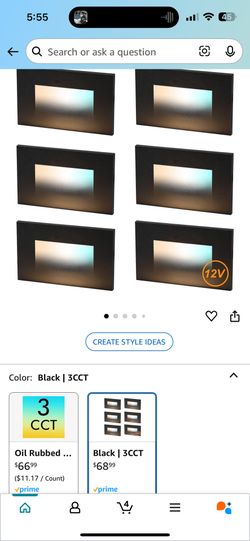 Indoor /Outdoor LED Step Lights