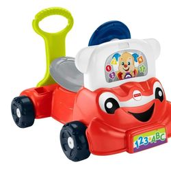 Fisher price 3-in-1 Laugh & Learn Smart Car and walker