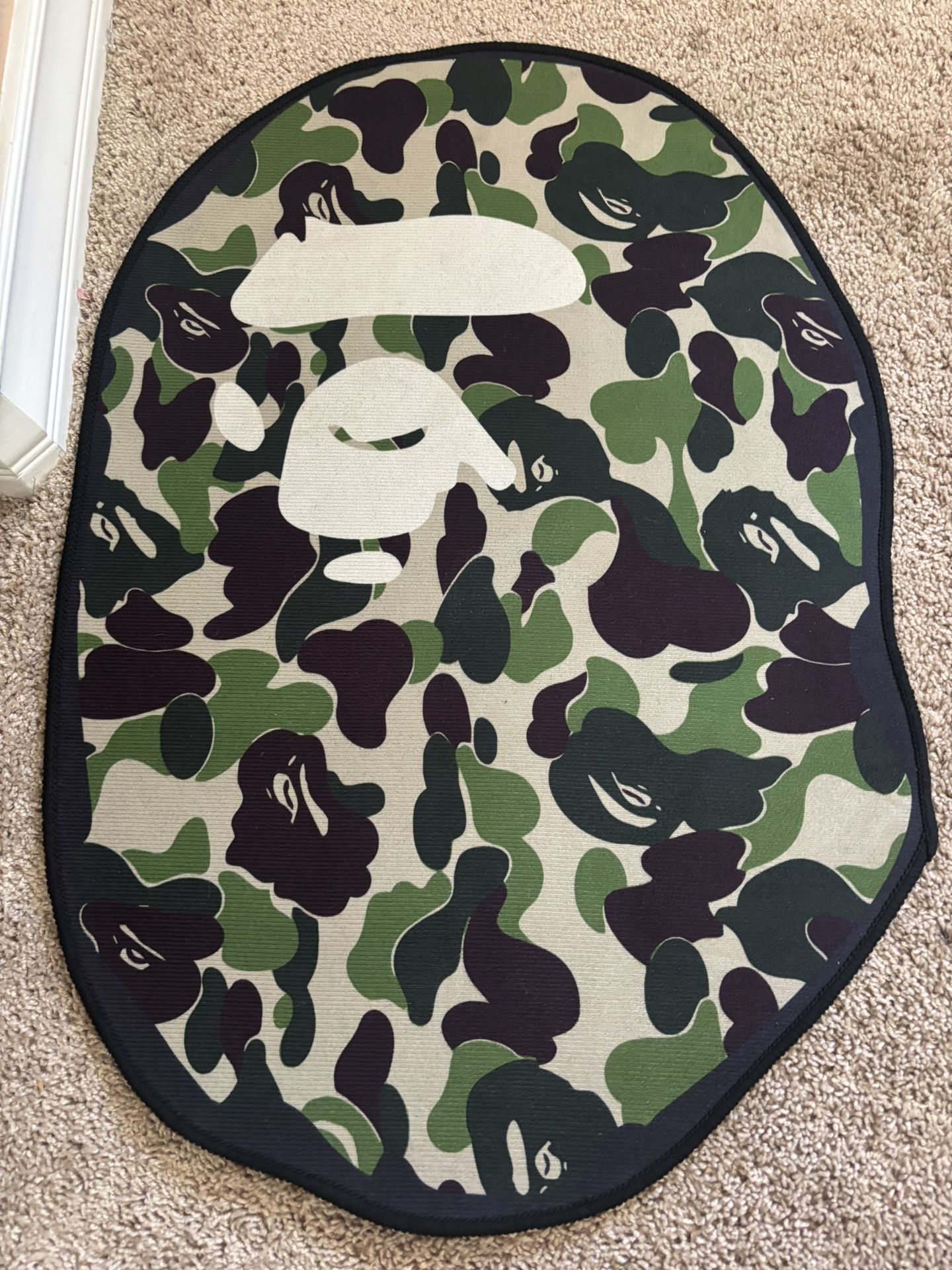 BAPE HEAD RUG