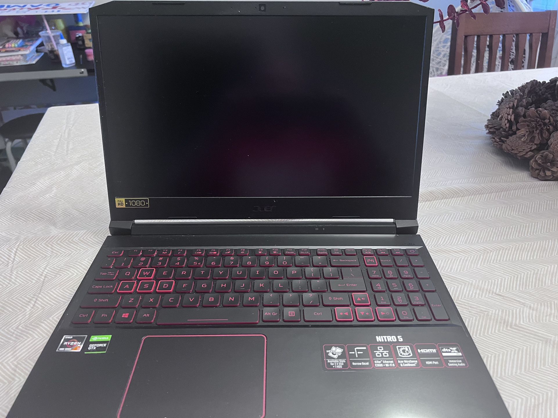 Acer Nitro 5 - 15.6” Gaming Laptop - Ryzen 5 - Radeon RX 560X - 256GB SSD 