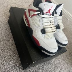 Jordan 4 Red Cements