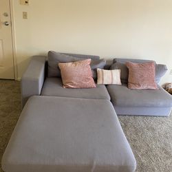 Couch- 3 Piece Sectional (pillows Included)