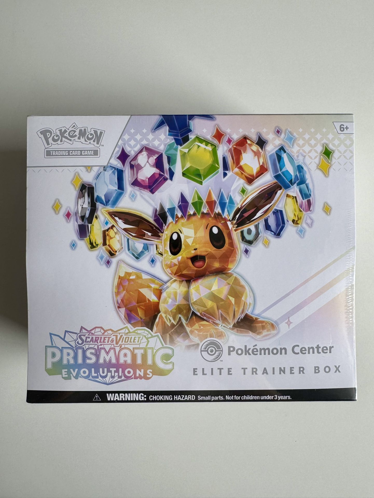 Pokemon Prismatic Evolutions Pokemon Center Elite Trainer Box