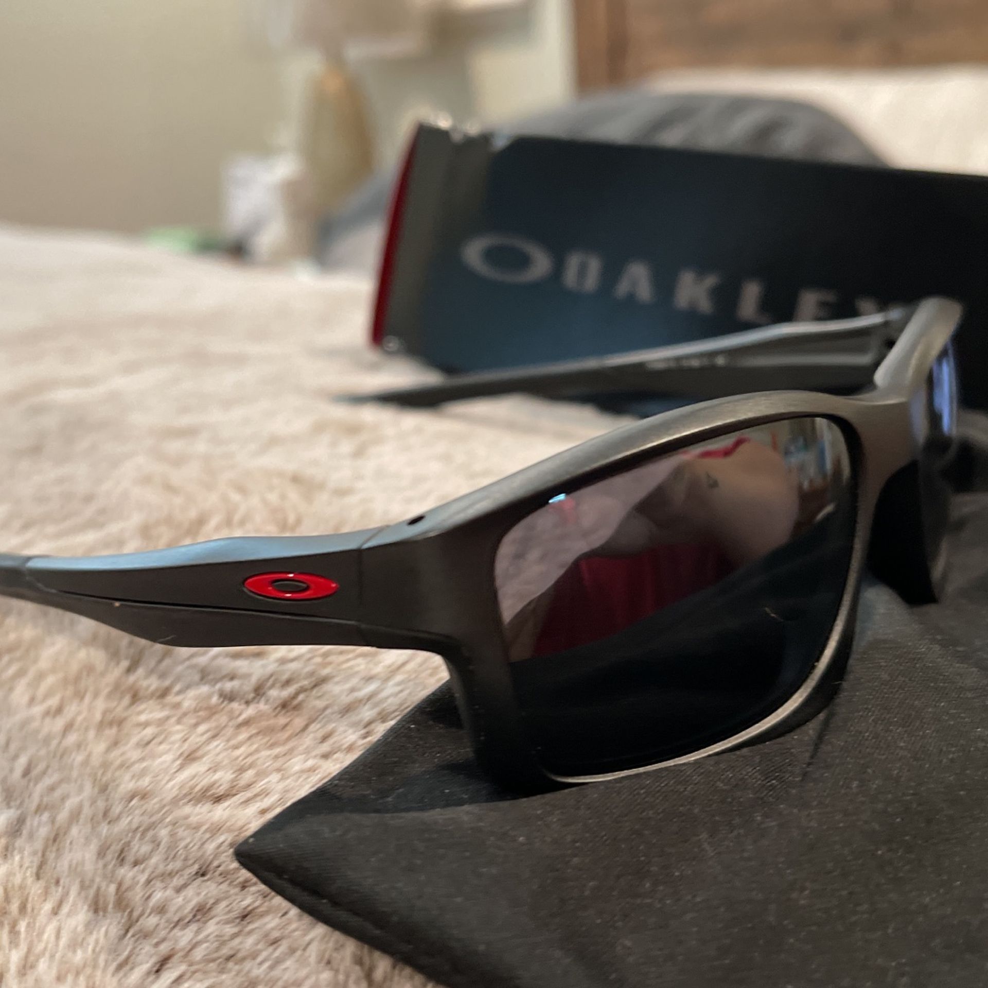 Oakley Scuderia Ferrari Collection Chainlink Matte Steel With Black Iridium