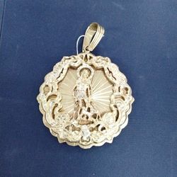 Religious Pendant 10k Yellow Gold