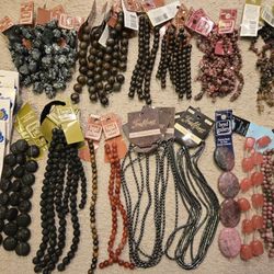 Lot Of Assorted Bead Strands