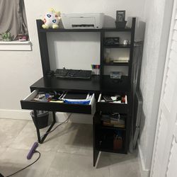 Computer Desk With Hutch Micke Ikea