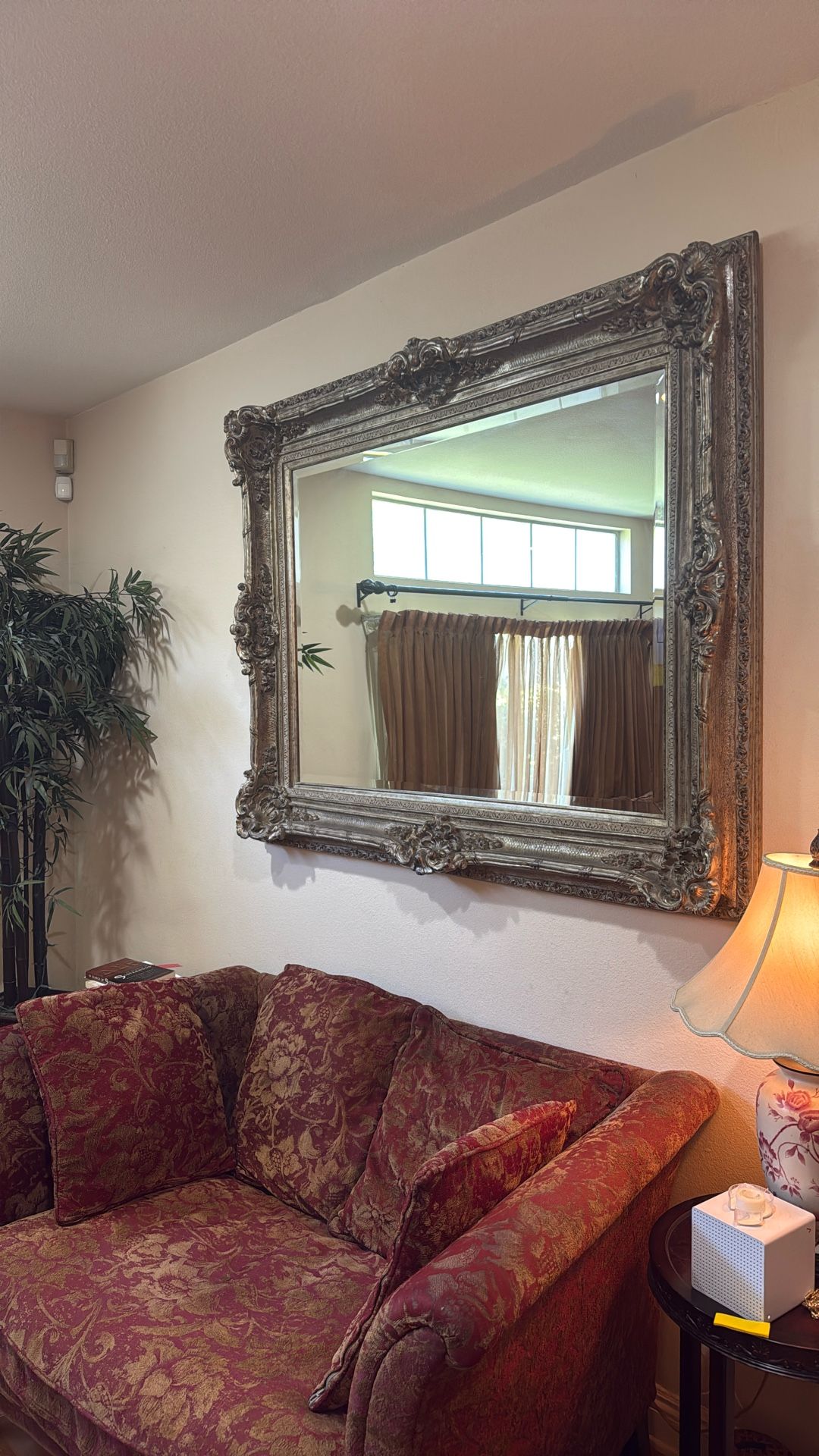Oversized Living Room Antique Mirror