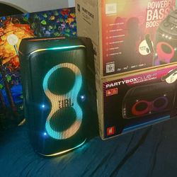 JBL Partybox Club Live Portable Bluetooth Wireless Party Speaker - LED Lights, Wireless Microphone, Bass Boost