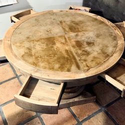Poker Table Restoration Hardware 