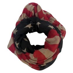 American Flag scarf