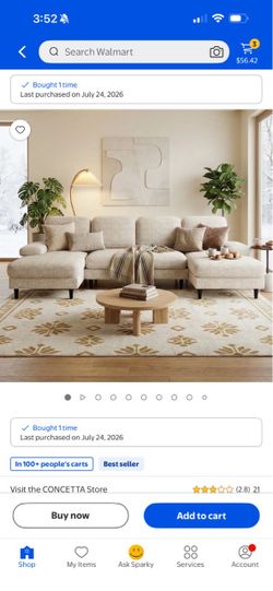 Bought new cauches 2 small for living room new