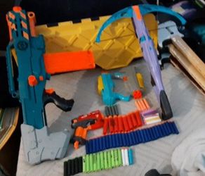 Nerf Guns With Bullets