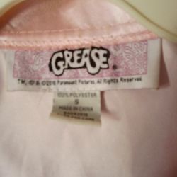 GREASE PINK LADY JACKET AND SCARF