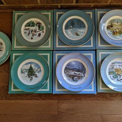 Avon Collectible Christmas Plates