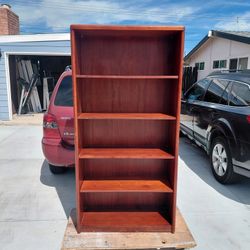 Solid Wood Bookcase 