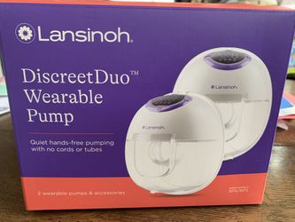 Hands Free Breast Pump- Lansinoh Discreet Duo