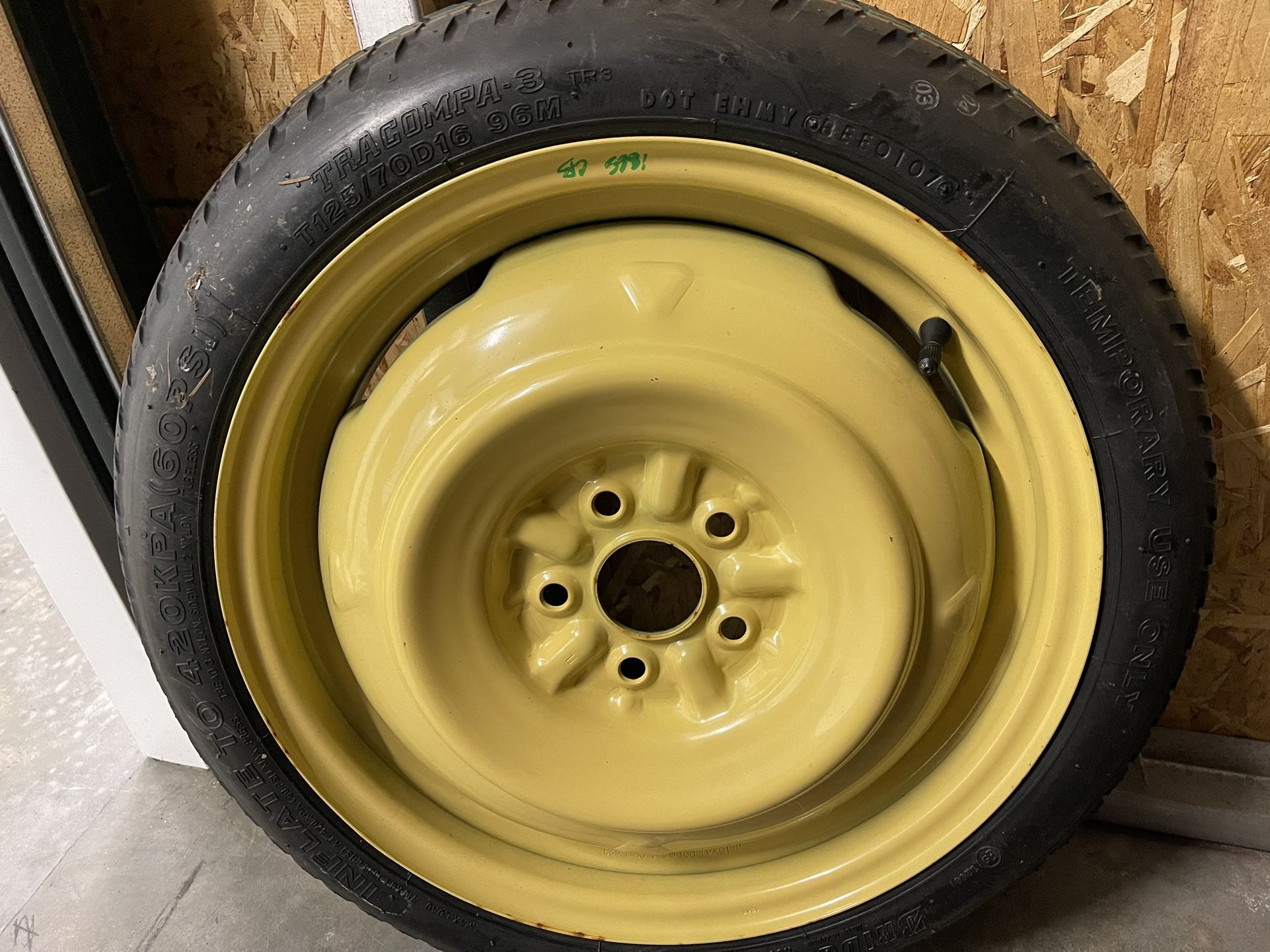 2nd Generation Prius Spare Tire