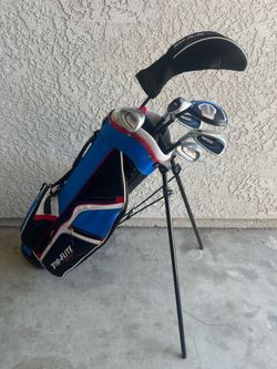 Kids Junior Top Flite bag with Clubs