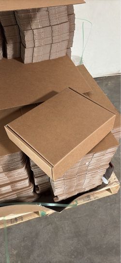 12x9x3 shipping boxes (branded boxes but can be flipped to be blanks on outside)