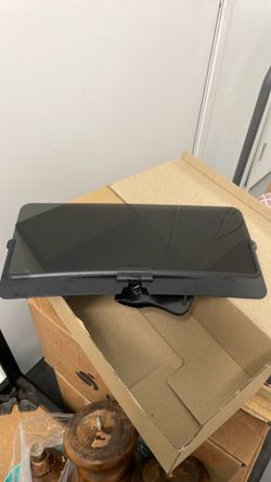Tinted car visor