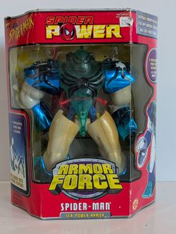 1999 Sea Power Armor Spider-Man Toybiz w/ 5" Sea Spiderman Action Figure NEW