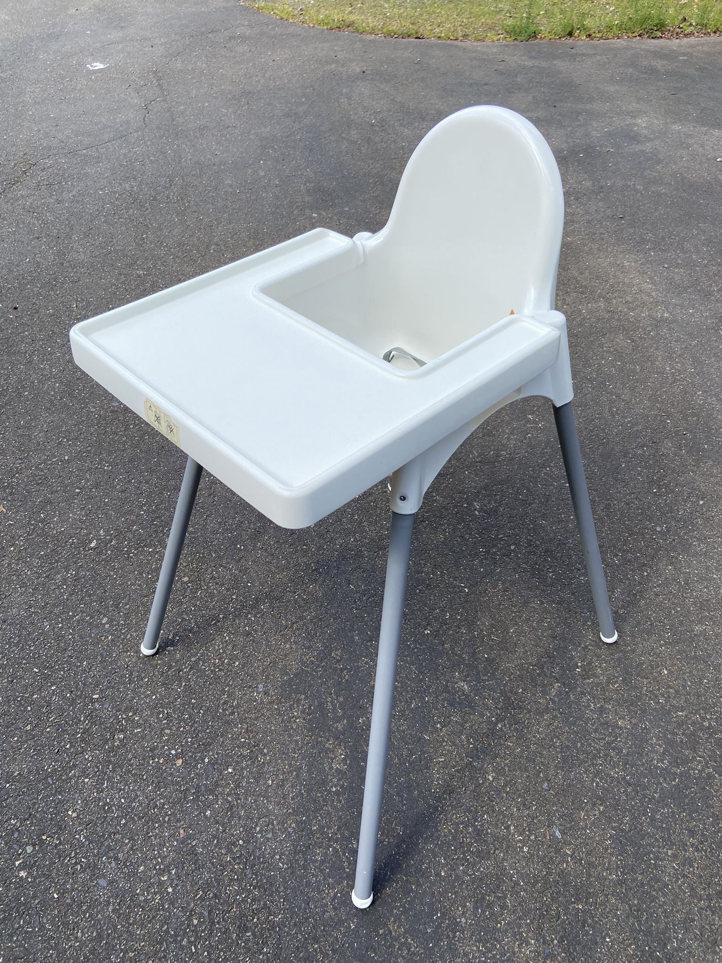 Gently Used IKEA  ANTILOP High Chair with Tray - $10