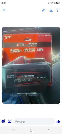 Milwaukee 12ah forge new