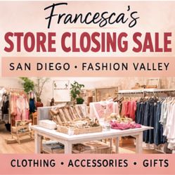 Boutique Clothing, Dresses, Jewelry & Accessories – Store Closing Sale (San Diego, CA)