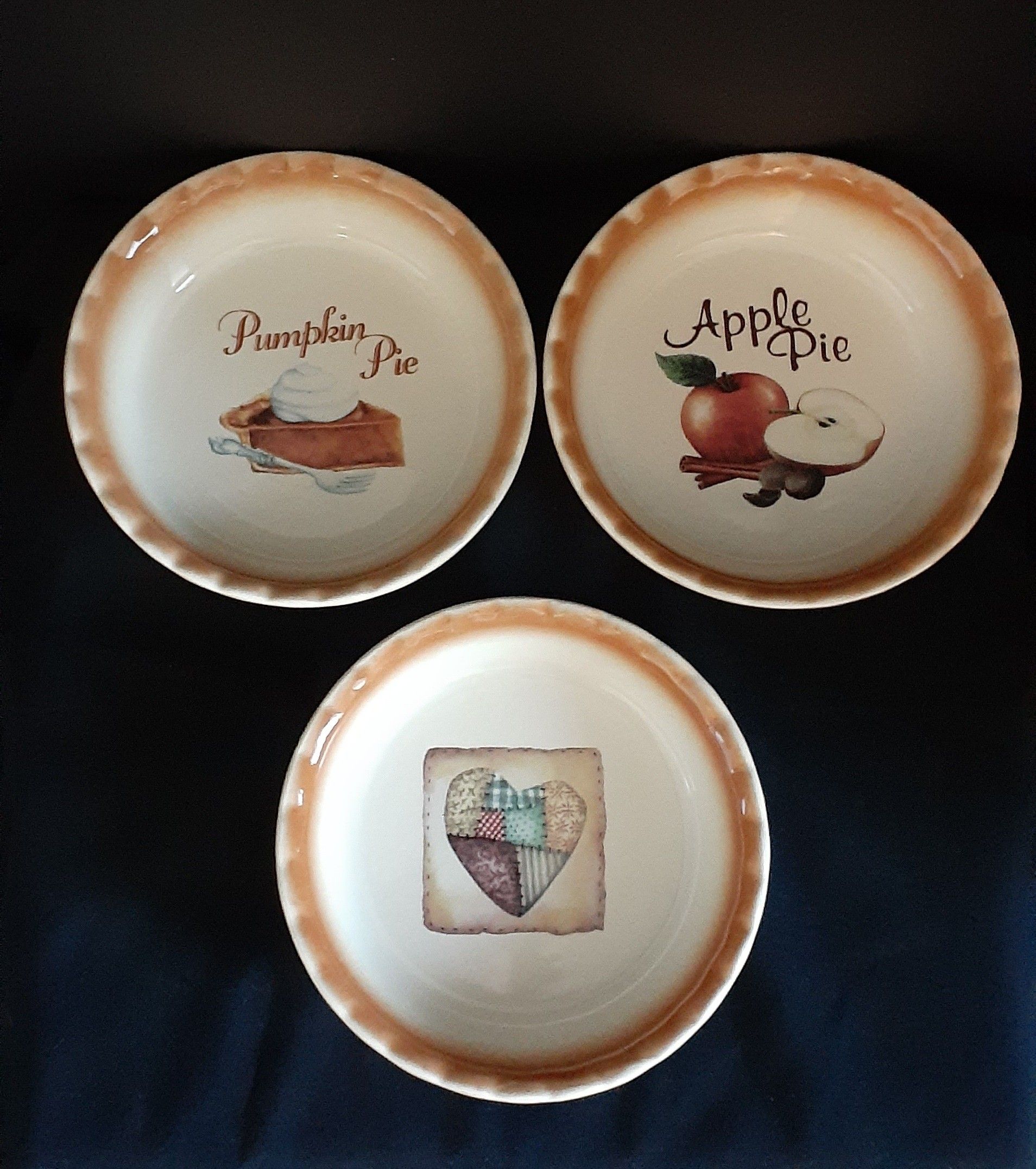 (3) Nantucket Fruit Bowls