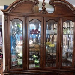 kitchen china cabinet Dishes NOT Included 