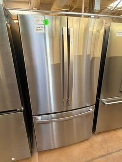 GE Counter Depth French Door Refrigerator Stainless Steel