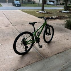 Jamis X24 Mountain Bike (green gooner)