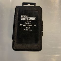 Sears/Craftsman 14pc Standard Tap Set