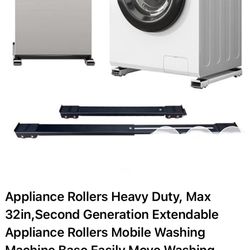 Appliance Rollers Heavy Duty, Max 32in