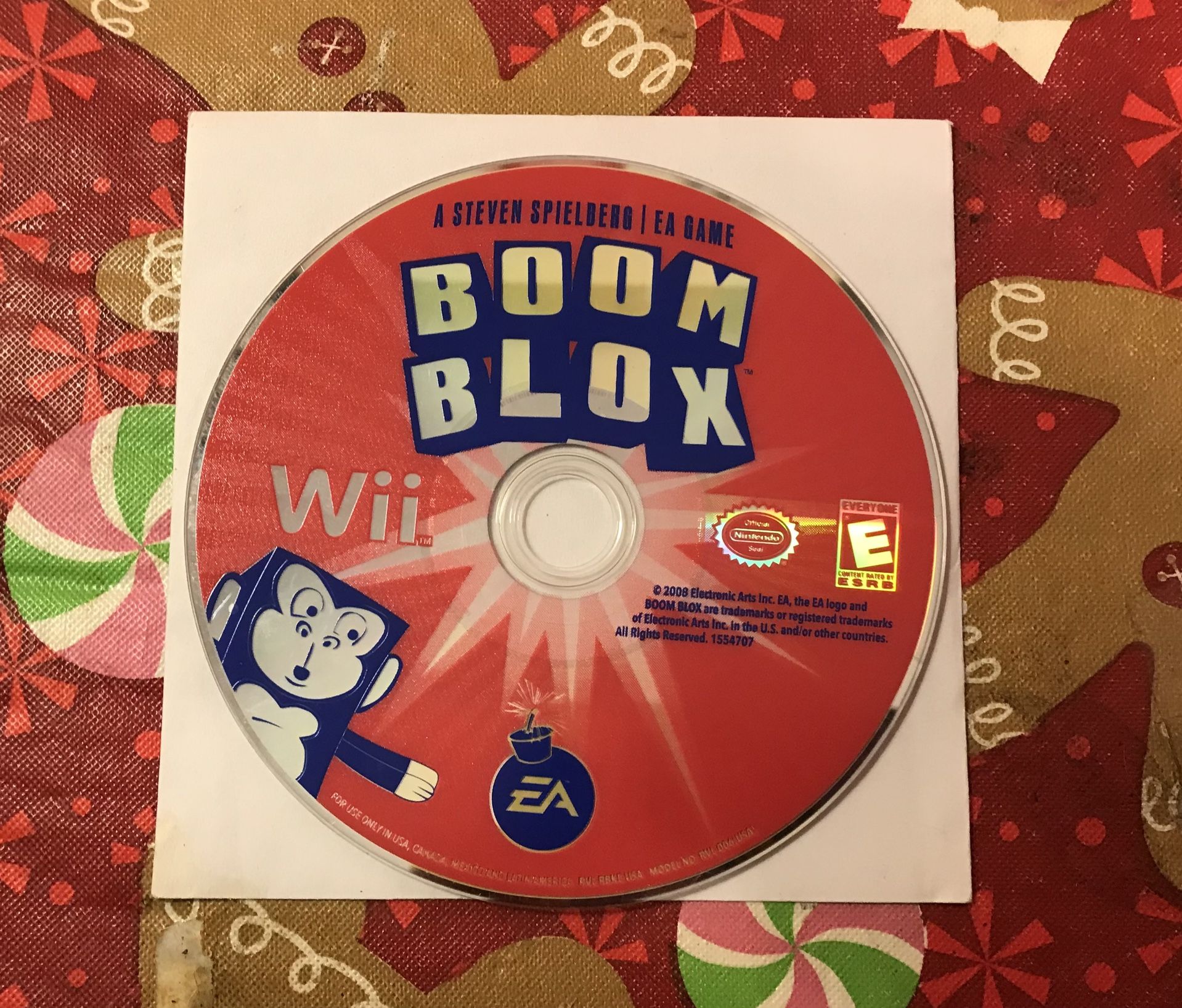 Nintendo Wii Game - Boom Bloc Disc Only 💯 Working, Very Clean $7