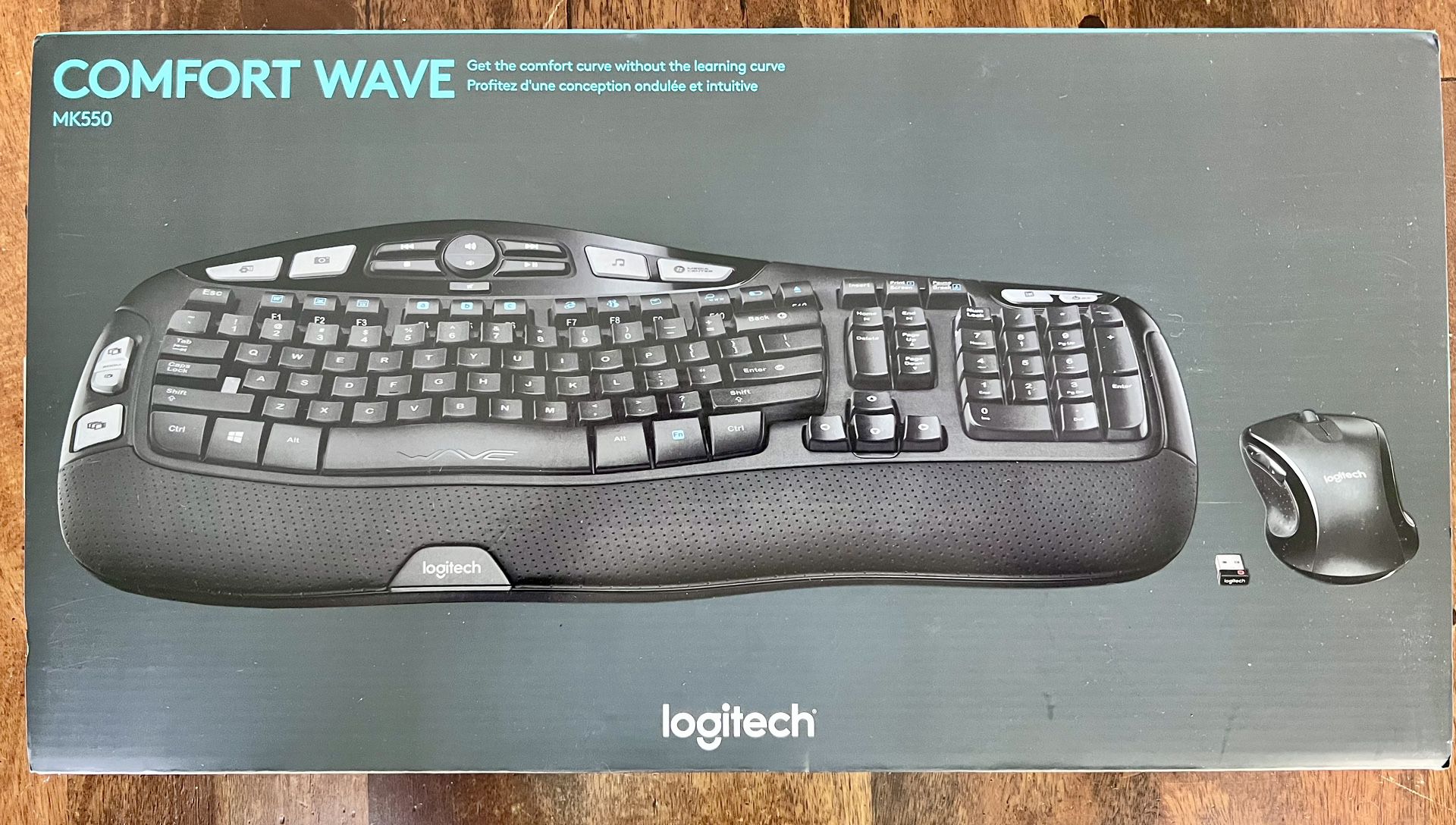 Computer Keyboard: Logitech Wireless Keyboard & Mouse 