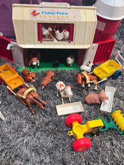 Fisher Price Farm and silo