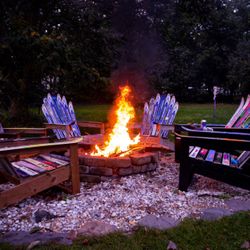 Adirondack Ski Chairs