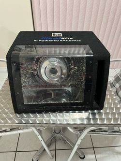 Dual model SBP8A 8-inch powered subwoofer in good condition