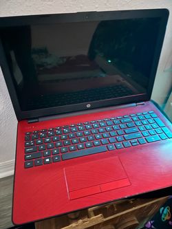 HP Laptop Red 15-inch