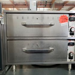Used Hatco 2 Drawers Warmer
