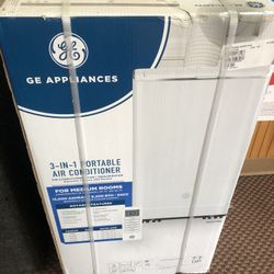GE 3 In 1 Portable Air Conditioner 12000 BTU New 450sq Ft