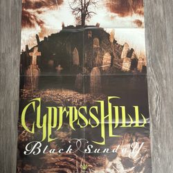 Cypress Hill - Black Sunday Promo Poster 